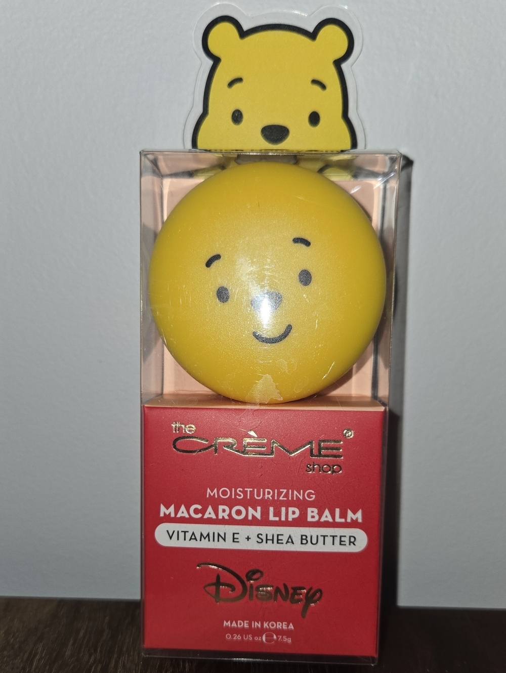 Creme Shop x Disney Winnie The Pooh Macaron Lip Balm Lemon Honeycomb